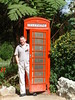 Red Phonebox in Malaysia