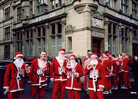 Santa Dash Medals